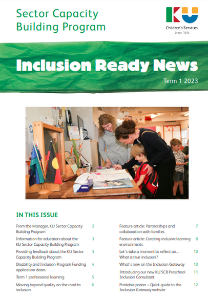 Capture Inclusion Ready News Term 1 2023